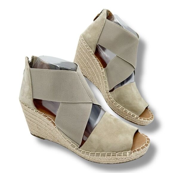 GENTLE SOULS KENNETH COLE Womens Gray‎ 1" Platform Colleen Espadrille Shoes 8.5M - Picture 3 of 14